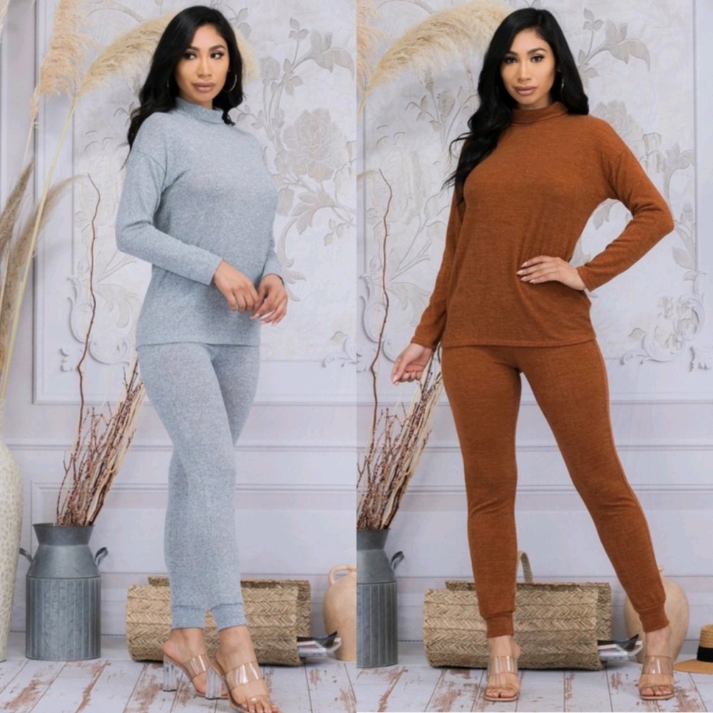 🐢🫶🏾 Turtleneck and Leggings Set - 2 Colors  🫶🏾🐢